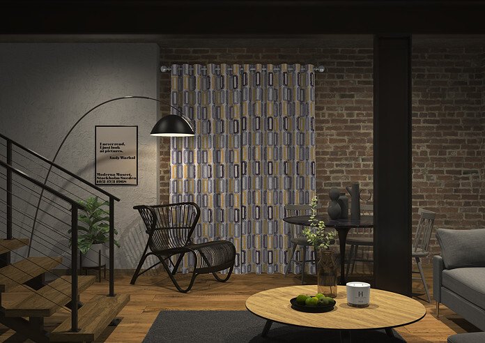 Soho, Ochre - Made to Measure Curtains - Image 7